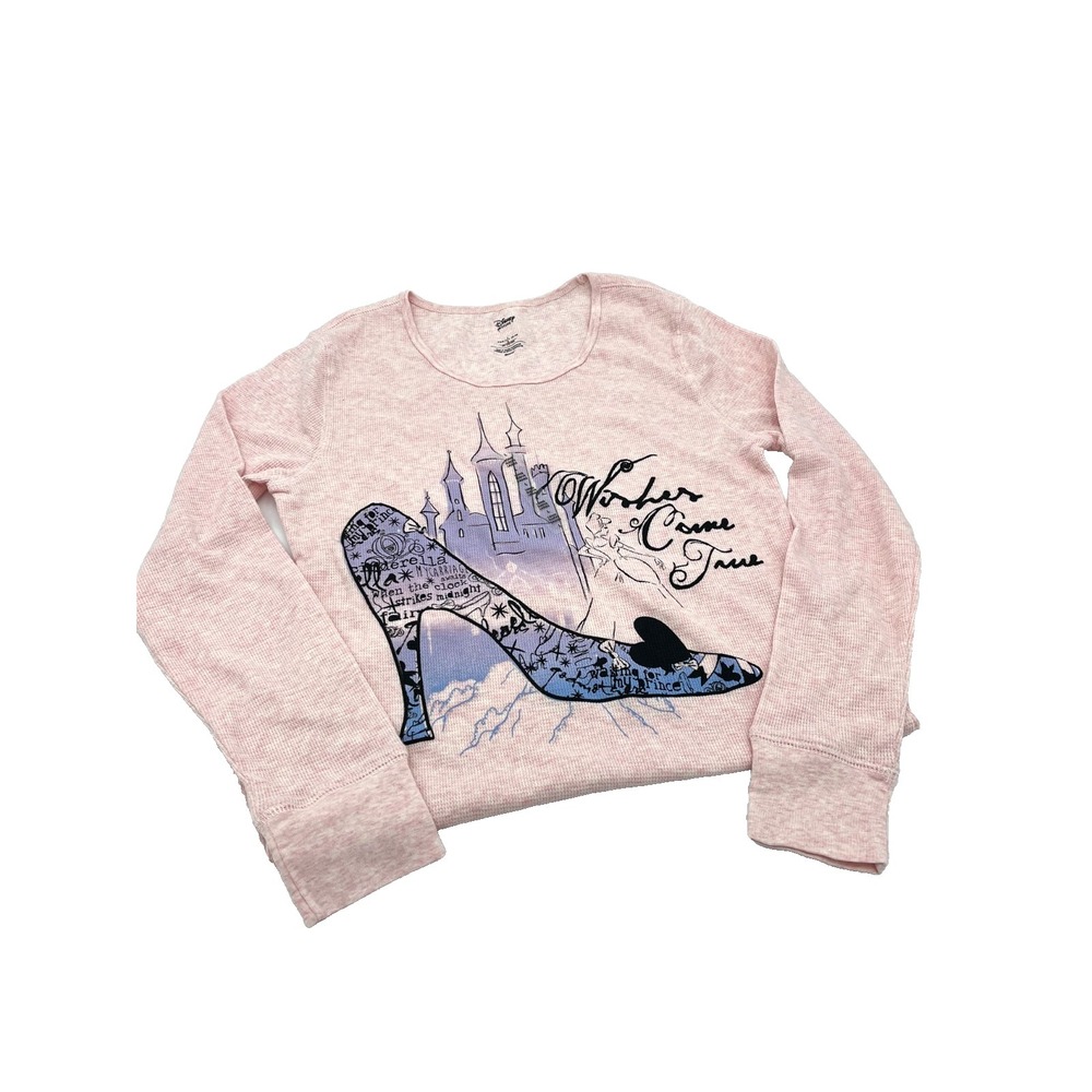 Disney Store Princess Cinderella Women's Extra Long T-Shirt Size L New
